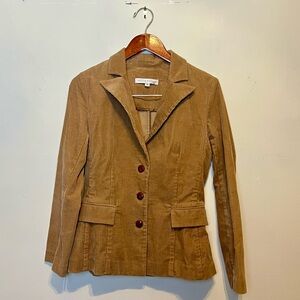 Susana Monaco Tan Corduroy Blazer and Pants